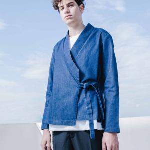 Kimono with collar