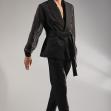  SLEEVELESS SUIT COLLE SHAWL